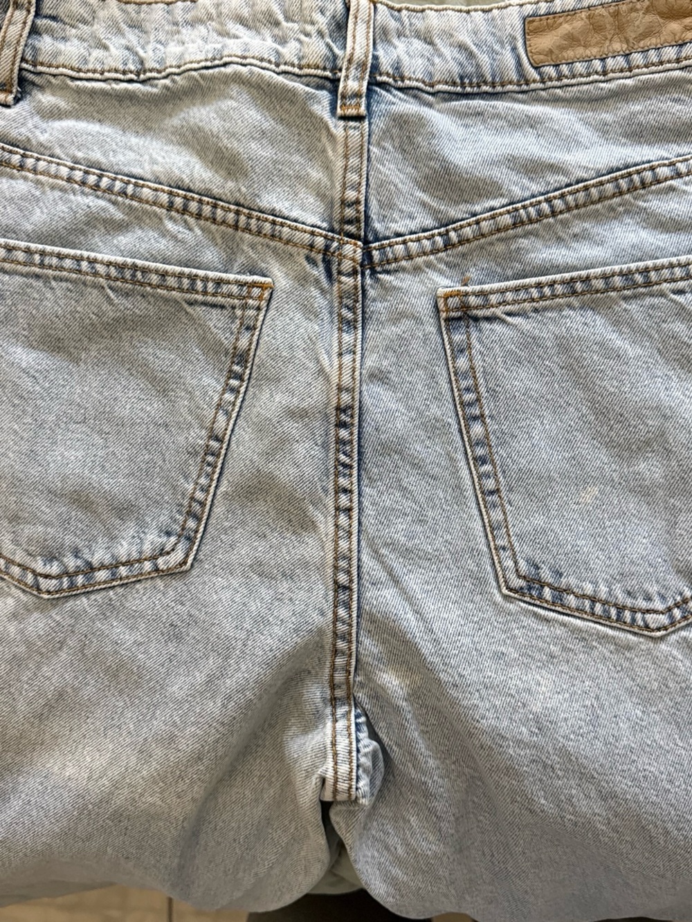 Light Blue Ripped Denim Jeans - Picture 3 of 5
